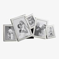 Shudehill Silver Overlap x5 Multi Photo Frame 70021