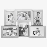 Silver Plated 6 Photo Collage Photo Frame 290286