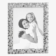 Silver Plated 5X7 Mosaic Photo Frame 275461