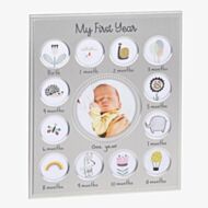 Baby 'My First Year' Beaded Photo Frame 202160