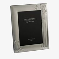 Impressions Silver Plated Butterfly 5x7 Inch Photo Frame FS100457
