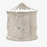 Bambino Silver Carousel Money Box 6296