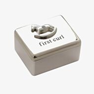 Bambino Silver First Curl Rocking Horse Box Gift CG863