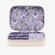Sophia Lane White & Blue Floral Jewellery Box SP3795