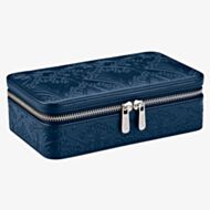 WOLF X Liberty Med Navy Jewellery Zip Case 381217