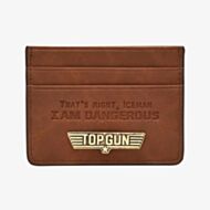 Top Gun Brown Card Holder Wallet PM213