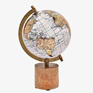 Harvey Making White & Gold Globe Gift HM2431