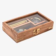 Harvey Makin Magnifying Glass Telescope And Compass Gift HM2435