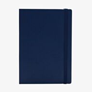 Navy Blue Faux Leather Notebook NON1092