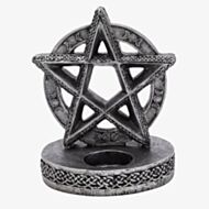 Mystic Legends Pentacle Candle Holder Gift 69687