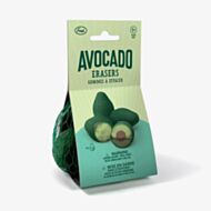 Fred 4 Piece Avocado Erasers Novelty Gift 5280878