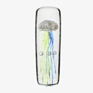 Glass Tall Jellyfish Paperweight 69599