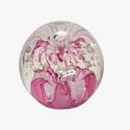 Pink And Gold Paperweight 69384