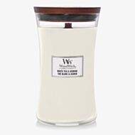 WoodWick White Tea Jasmine Large Hourglass Candle 93062E