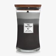 WoodWick Warm Woods Trilogy Large Hourglass Candle 93911E