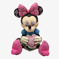 Disney Traditions Minnie Mouse With Heart Mini Figurine 4054285