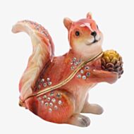 Treasured Trinkets Red Squirrel Trinket Box 15784