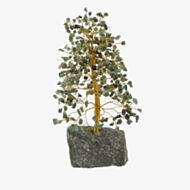 Large Green Gemstone Tree Luck Ornament SP3318