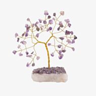 Small Amethyst Gemstone Tree Ornament SP3310