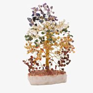 Large Multicolour Gemstone Tree Ornament SP3313