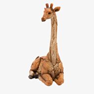 Plastic Sitting Giraffe Figurine NC1312