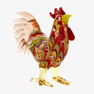Glass Rooster Figurine 63207