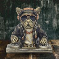 Animals With Attitude Frenchie Dj Ornament LP60505A