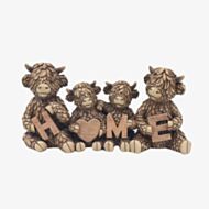 Hughie Highland Cows - Home Ornament LP74105A