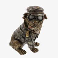 Dudes Biker Bulldog Large Ornament 351205