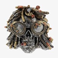 Steampunk Rasta Skull Ornament 351227