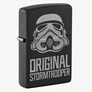 Zippo Original Stormtrooper Black Matte Engraved Lighter 218C-125179