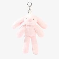 Katie The Bunny Pink Plush Keyring SOF145