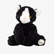 Crumpet The Cat Black & White Soft Toy SOF161