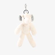 Ellie The Elephant Cream Plush Keyring SOF154