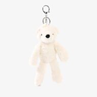 Lola The Bear Cream Plush Keyring SOF150