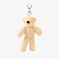 Hudson The Bear Light Brown Plush Keyring SOF149