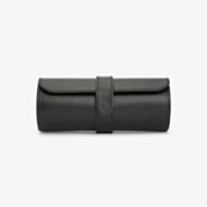 WOLF Blake Black & Grey Watch Roll 305002 (31-08-582)