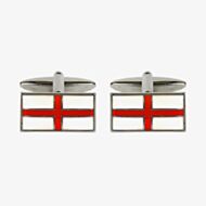 St. George Cross Flag Cufflinks 90-4421