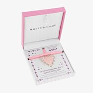 Equilibrium Silver Plated Baby Girl Heart Keepsake Gift 359660