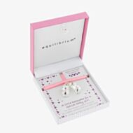 Equilibrium Silver Plated Baby Girl Shoes Keepsake Gift 359655