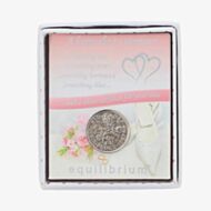 Equilibrium Lucky Sixpence Wedding Keepsake Gift 294835
