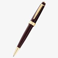 Cross Bailey Light Burgundy Resin & Gold Tone Ballpoint Pen AT0742-11