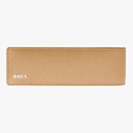 BOSS Classic Camel Double Pen Case HLD417X