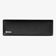 BOSS Classic Black Double Pen Case HLD417A