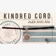 ALEX AND ANI Love Token Snowflake Kindred Cord Bracelet A16KC33RS