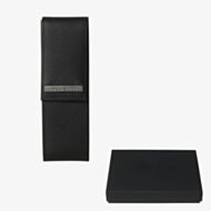 BOSS Advance Black Leather Pen Case HLX535