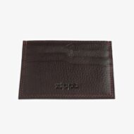 Zippo Brown Leather Card Holder Wallet 2006033