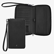 BOSS Double B Saffiano Black Wallet HLL526A