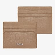 BOSS Classic Grained Camel Card Holder Wallet HLC416X