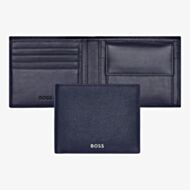BOSS Classic Grained Navy Money Wallet Wallet HLM416N